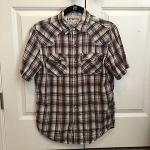 Levi’s Button Down Pearl Snap Shit